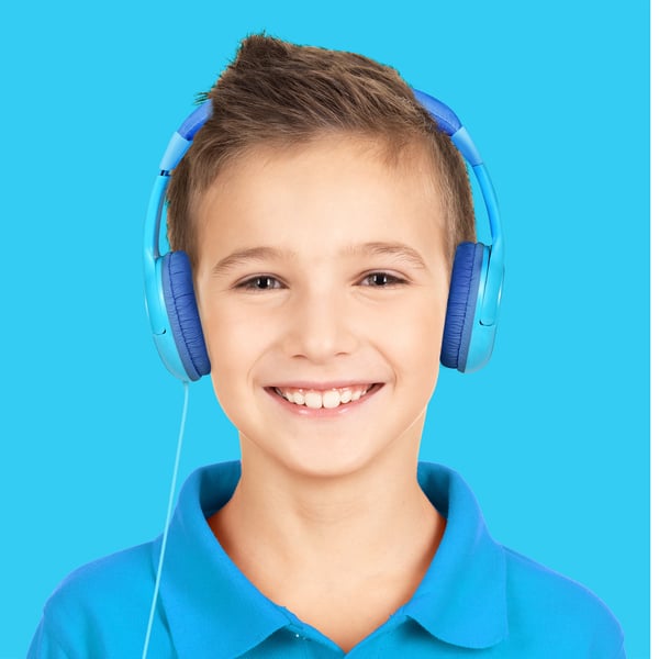 Celly KidsBeat Hörlurar Kabel Huvudband Blå