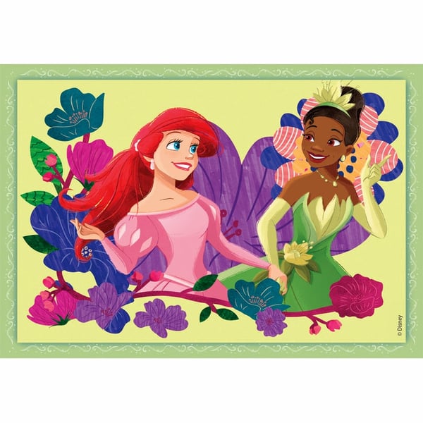 Clementoni Supercolor Disney Princess Puslespil 12 stk Tegnefilm