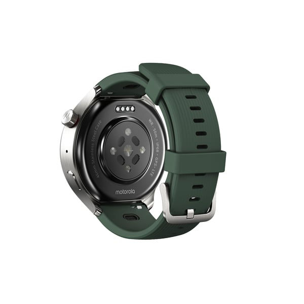 Motorola moto watch ultra 3,81 cm (1.5") P-OLED 46 mm Digital 466 x 466 pixel Berøringsskærm 4G Rustfrit stål Wi-Fi GPS (satellit)