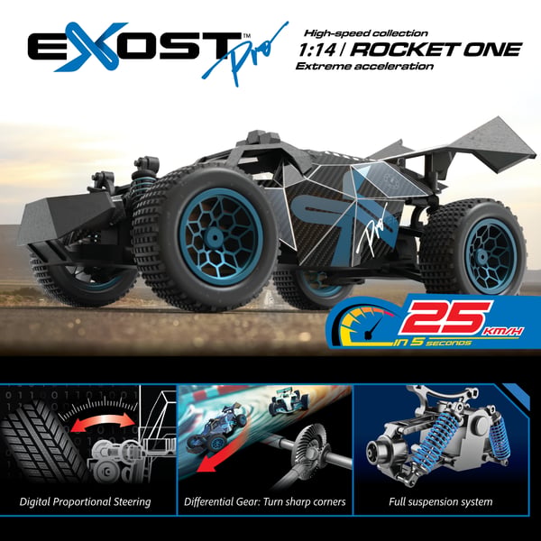 Exost Pro Rocket One Radio-kontrolleret (RC) model Buggy Elektrisk motor 1:14