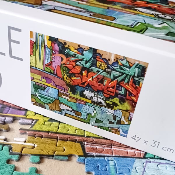 Tactic Puzzle Lovers Street Art of Graffiti 500 pcs puzzle