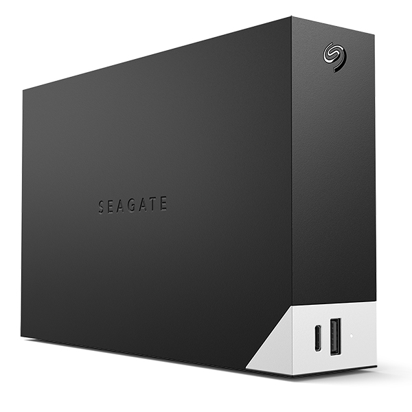 Seagate One Touch Hub externa hårddiskar 8 TB USB Type-A / USB Type-C 3.2 Gen 1 (3.1 Gen 1) Svart, Grå