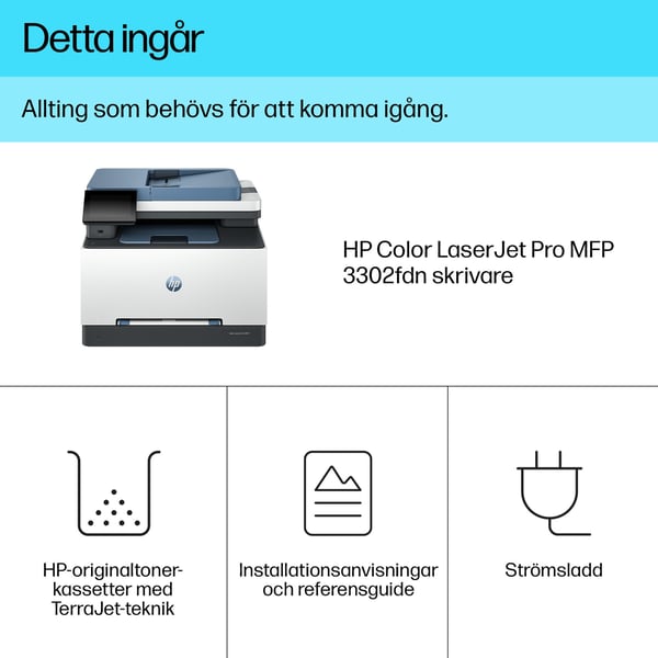 HP Color LaserJet Pro MFP 3302fdn