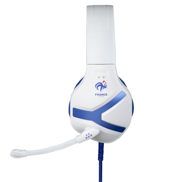 Konix KX FFF NEMESIS WHITE HEADSET Kabel Huvudband Spela Svart, Blå, Vit