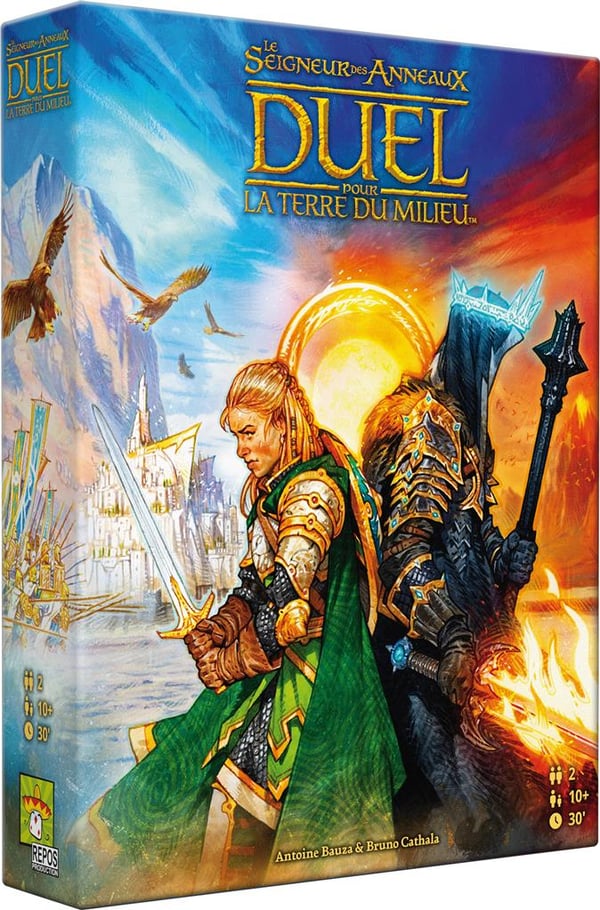Asmodee Le Seigneur des Anneaux™ : Duel pour la Terre du Milieu 30 min. Kortspil