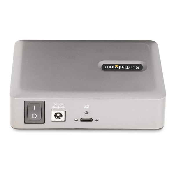 StarTech.com 7-Port USB-C Hubb, 5x USB-A + 2x USB-C, Självförsörjande med 65W Strömförsörjning, USB 3.1 10Gbps