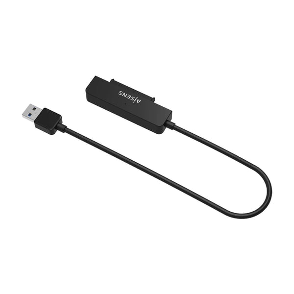 AISENS ASE-25A03B Hölje för lagringsenheter HDD-hölje Svart 2.5" USB-ström