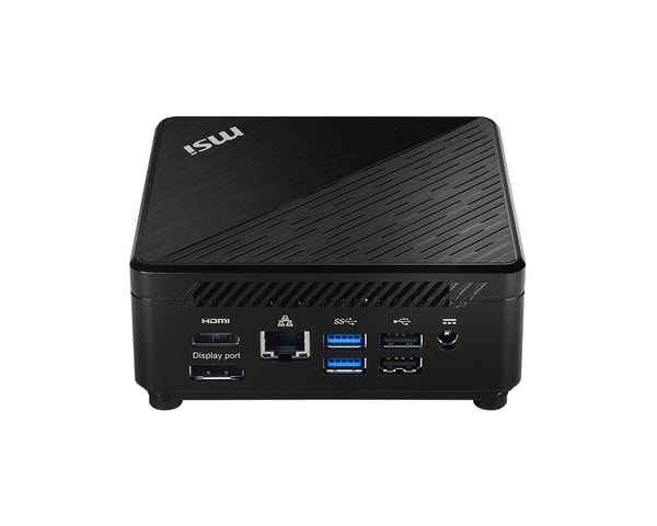MSI Cubi 5 10M-048DE Intel® Core™ i5 i5-10210U 8 GB DDR4-SDRAM 256 GB SSD Windows 10 Pro Mini PC Mini-PC Svart