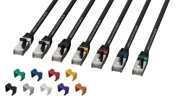 Lanview LV-SFTP6A03B netværkskabel Sort 3 m Cat6a S/FTP (S-STP)