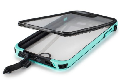 Hama Aqua mobiltelefon etui 14 cm (5.5") Cover Transparent, Turkis