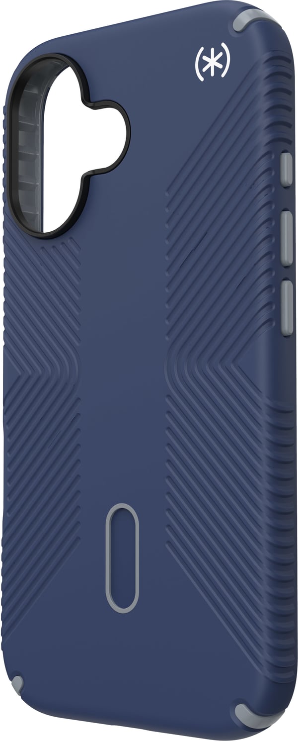 Speck Presidio2 Grip ClickLock & MagSafe til iPhone 16 marineblå