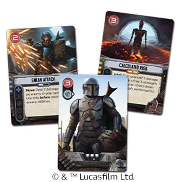 Asmodee Star Wars The Mandalorian Adventures Brætspil