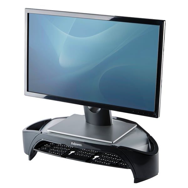 Fellowes 8020801 monitorin kiinnike ja jalusta 53,3 cm (21") Vastaanotto Musta