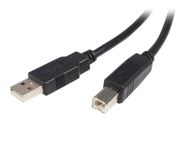 StarTech.com 50 cm USB 2.0 A til B kabel - USB printerkabel - H/H - USB-kabel - USB (M)