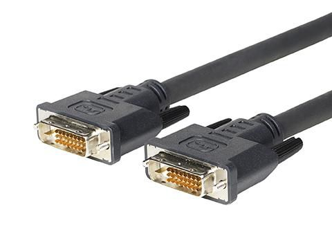 Vivolink PRODVIHD1 DVI kabel 1 m DVI-D Sort