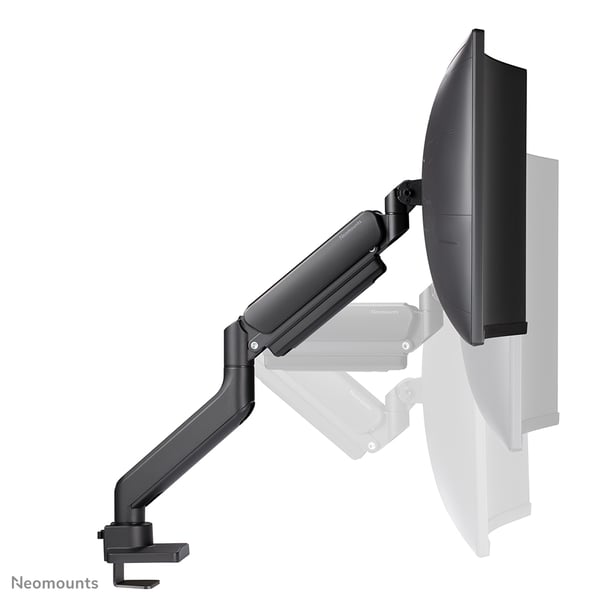Neomounts DS70PLUS-450BL1 monitorin kiinnike ja jalusta 124,5 cm (49") Vastaanotto Musta