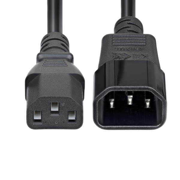 StarTech.com 4,5 m forlængerledning, C14 til C13, 15 A 250 V, KEMA-KEUR