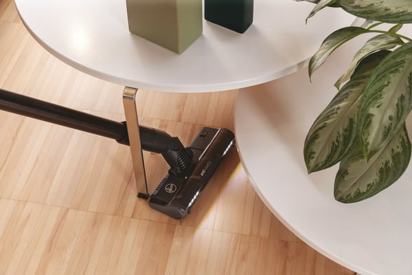 Hoover HF401P 011 Stick vakuum Batteri Dry Cyclonisk, EPA Poseløs 0,7 L 190 W Sort, Sølv 2,5 At