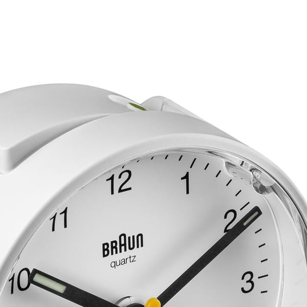 Braun BC01W Quartz alarmur Hvid