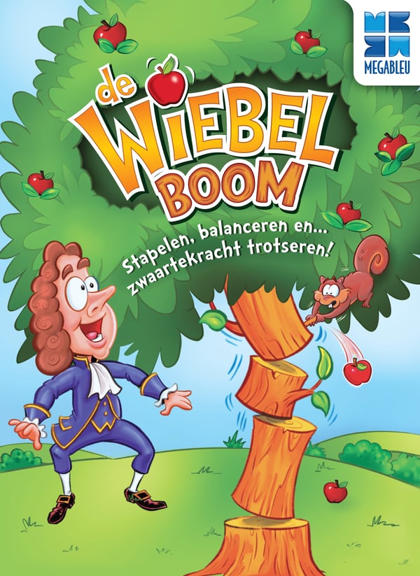 MEGABLEU De Wiebelboom Brætspil Finmotorik (smidighed)