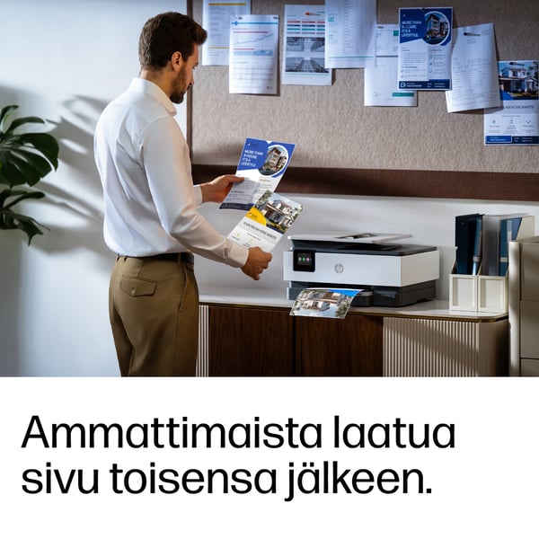 HP OfficeJet Pro 8132e Langaton All-in-One Väri Tulostin, Instant Ink; kaksipuolinen tulostus