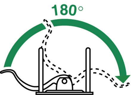 Leitz Brevordner 180° PP A4/80mm, 90% recirkuleret karton, 30% før-forbruger recirkuleret plastik