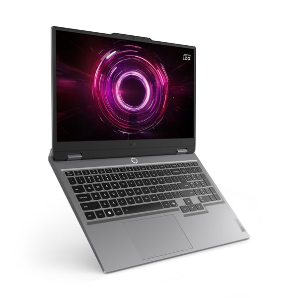 Lenovo LOQ 15AHP10 AMD Ryzen™ 7 250 Laptop 39,6 cm (15.6") Fuld HD 16 GB DDR5-SDRAM 1 TB SSD NVIDIA GeForce RTX 5060 Wi-Fi 6 (802.11ax) Windows 11 Home Italiensk Grå