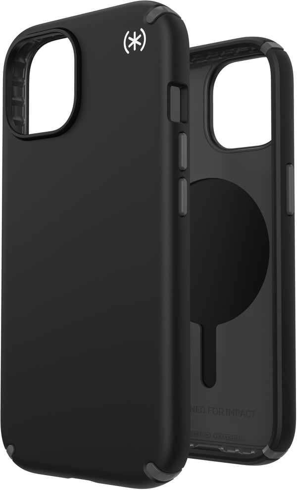 Speck Presidio2 Pro Magsafe - Fodral iPhone 15/iPhone 14/iPhone 13 (Svart/Skiffergrå/Vit)