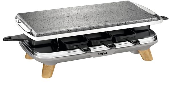 Tefal Equinox KTM PR620D raclettepannu 8 henkilö(t) 1350 W Harmaa