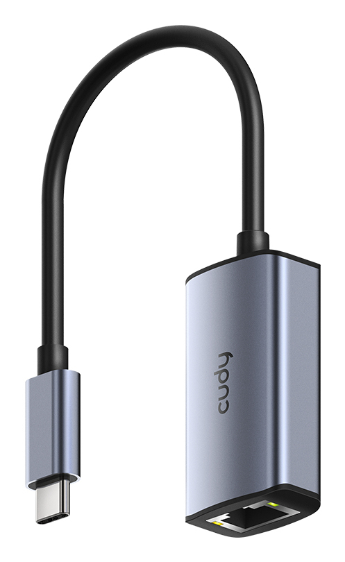 Cudy USB-C to Ethernet Adapter UE10C - Router - 1 Gbps liitäntäkortti/-sovitin RJ-45