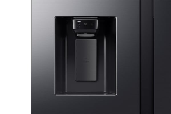 Samsung RS70F65KDF Kombinerad kyl/frys side-by-side Fristående 640 l Svart