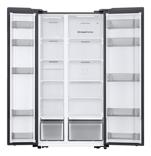 Samsung RS57DG400EM9 side-by-side-jääkaappipakastin Vapaasti seisova 583 L Ruostumaton teräs