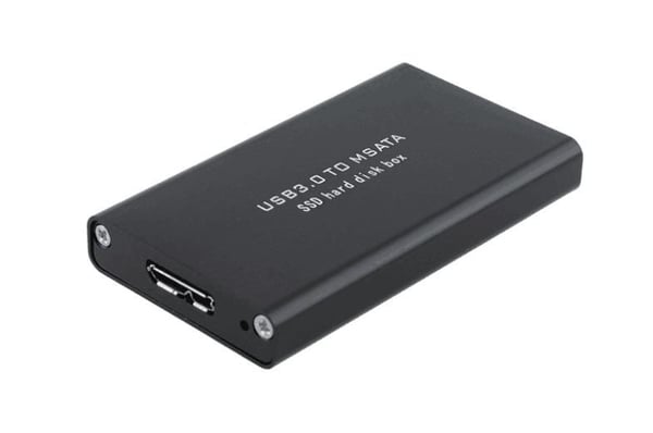 CoreParts MSUB3302 tallennusaseman kotelo HDD-/SSD-kotelo Musta