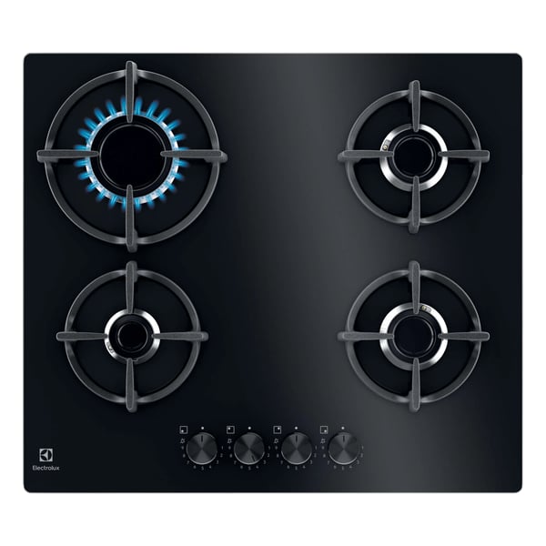 Electrolux EGG64272K Svart Inbyggd 60 cm Gas 4 zone(s)