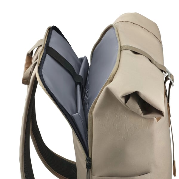 Hama 00222025 väskor bärbara datorer 41,1 cm (16.2") Ryggsäck Beige