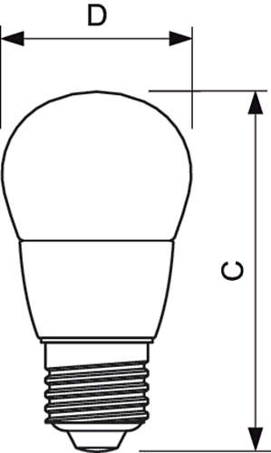 Philips CorePro LED 50765000 energy-saving lamp Varm hvid 2700 K 40 W E27