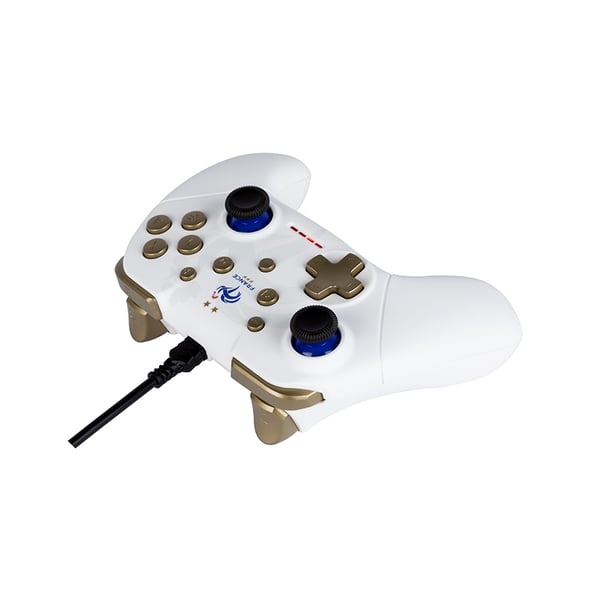 Konix KX FFF SWITCH/PC PAD WHITE Guld, Hvid USB Gamepad Analog/digital Nintendo Switch, PC