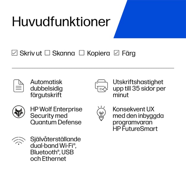HP LaserJet Enterprise (4701dn) Färg Skrivare