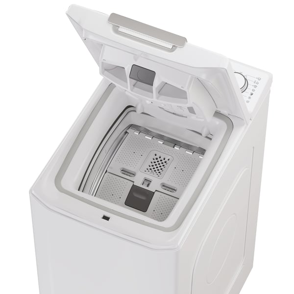 Candy TCA474TM5-S vaskemaskine Top-indlæsning 7 kg 1400 rpm Hvid