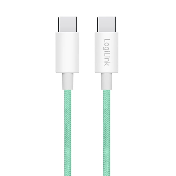 LogiLink CU0348 USB-kabel USB 2.0 1,5 m USB C 0,48 Gbit/sek. 60 W Grøn
