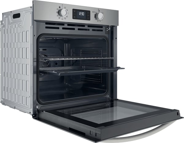 Indesit IO 278P X 71 L Rustfrit stål