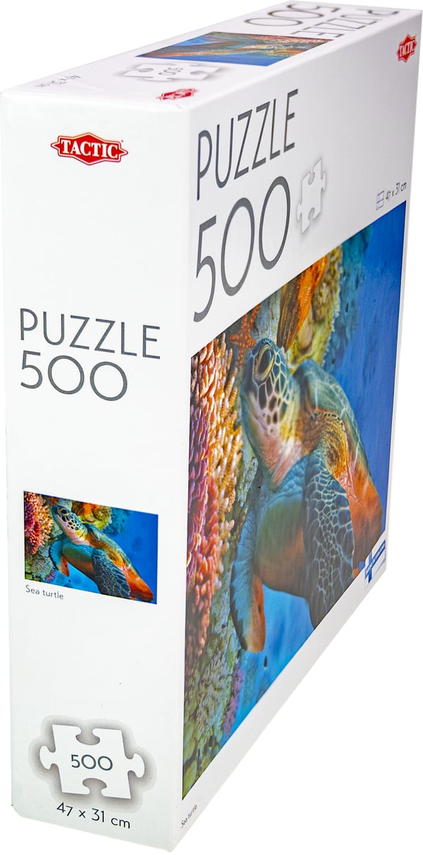 Tactic Lovers Sea Turtle Puslespil 500 stk Dyr