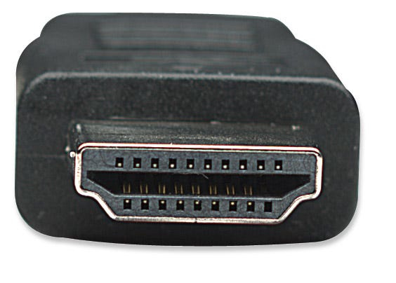 Manhattan 322782 videokaapeli-adapteri 1 m HDMI-tyyppi A (vakio) DVI-D Musta