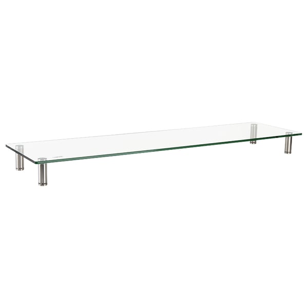 LogiLink BP0060 fäste och ställ till bildskärm Bord Rostfritt stål, Transparent