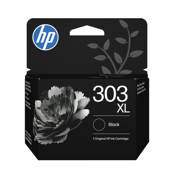 HP 303XL alkuperäinen riittoisa musta mustepatruuna