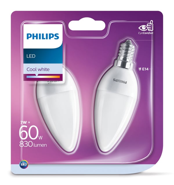 Philips 8718696811337 LED-lampor Kall vit 4000 K 7 W E14