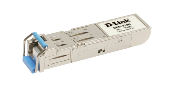 D-Link DEM-330R transceiver-moduler för nätverk Fiberoptik 1250 Mbit/s LC