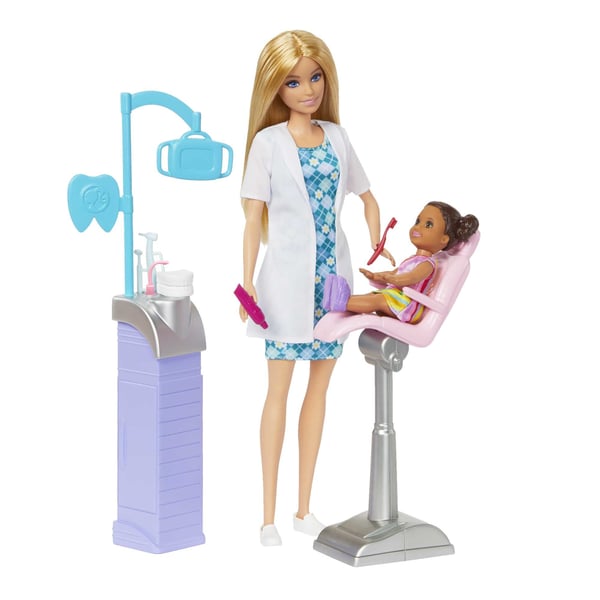 Barbie Barbie-tandlægedukke Barbie Barbie-tandlægedukke