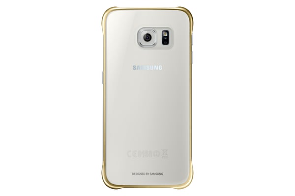 Samsung EF-QG920B mobiltelefon etui Cover Guld, Transparent