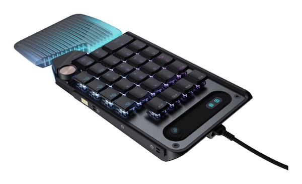 Turtle Beach Command Series KP7 numeriskt tangentbord PC USB Svart